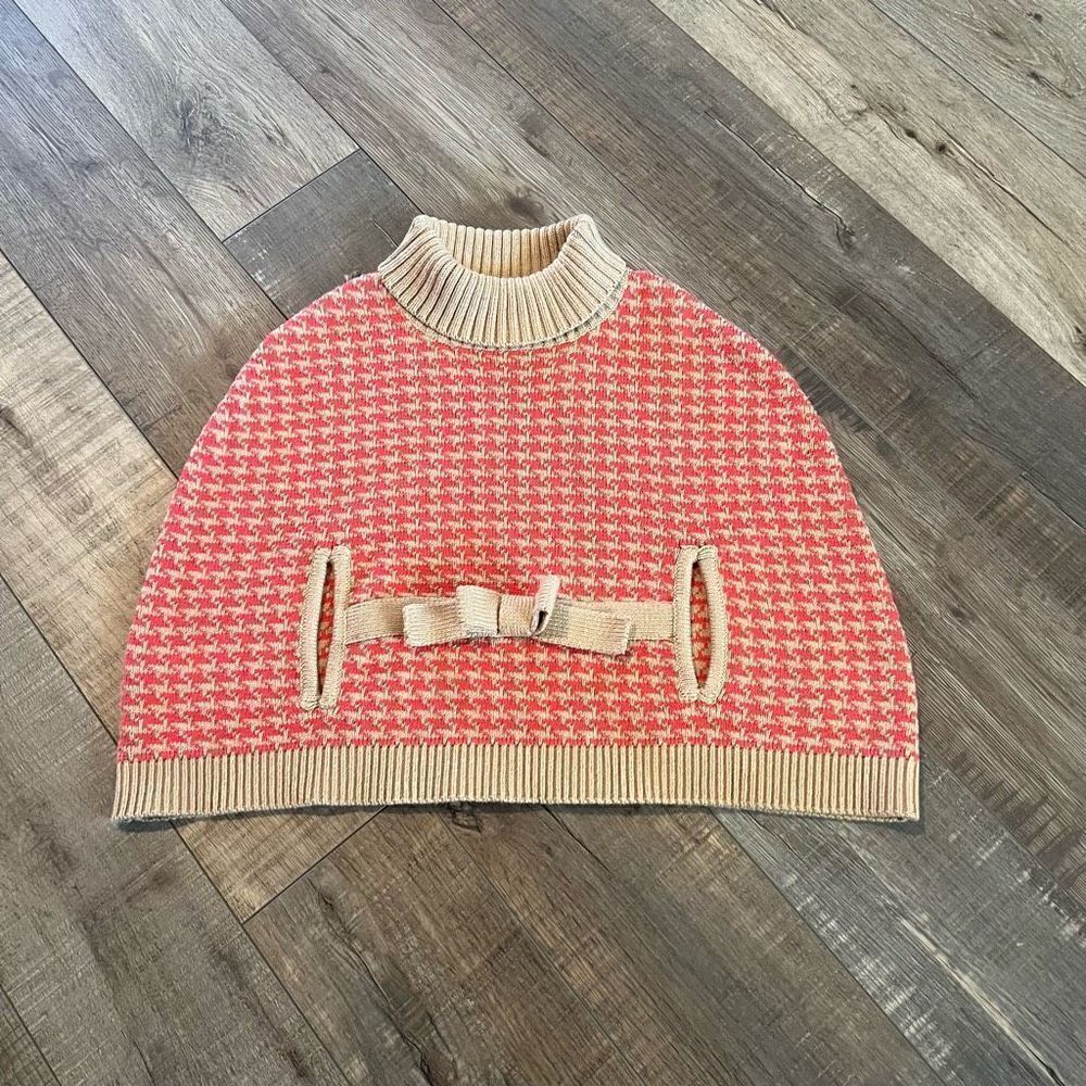 Janie Jack Cape Poncho Sweater size 2